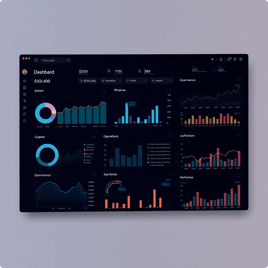 Business transformation dashboard